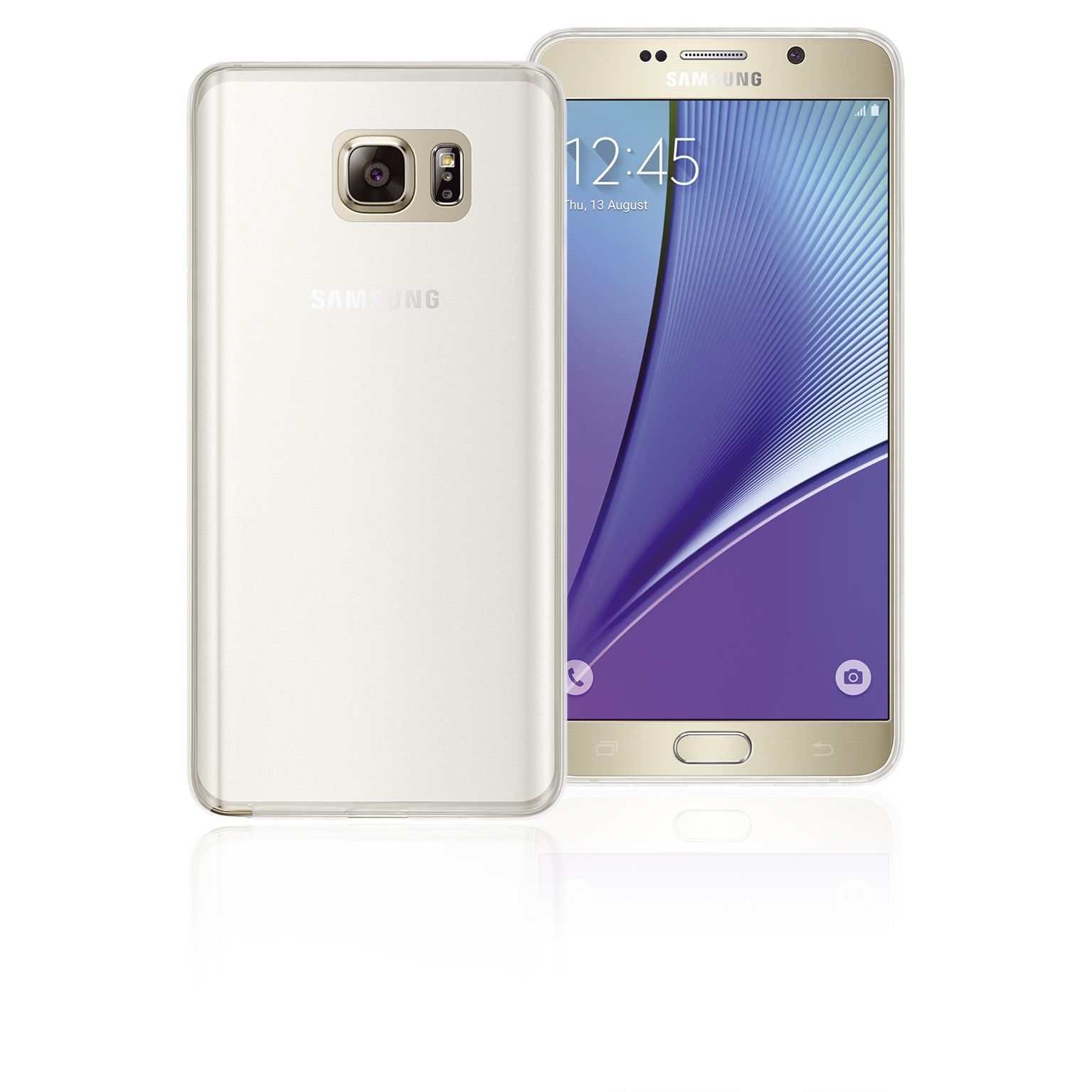 Phonix SNO5GPW - Mobiele telefoon behuizing - Transparant - Samsung Galaxy Note 5