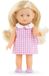 Corolle Mini Corolline Rosy babypop met roze geruite jurk