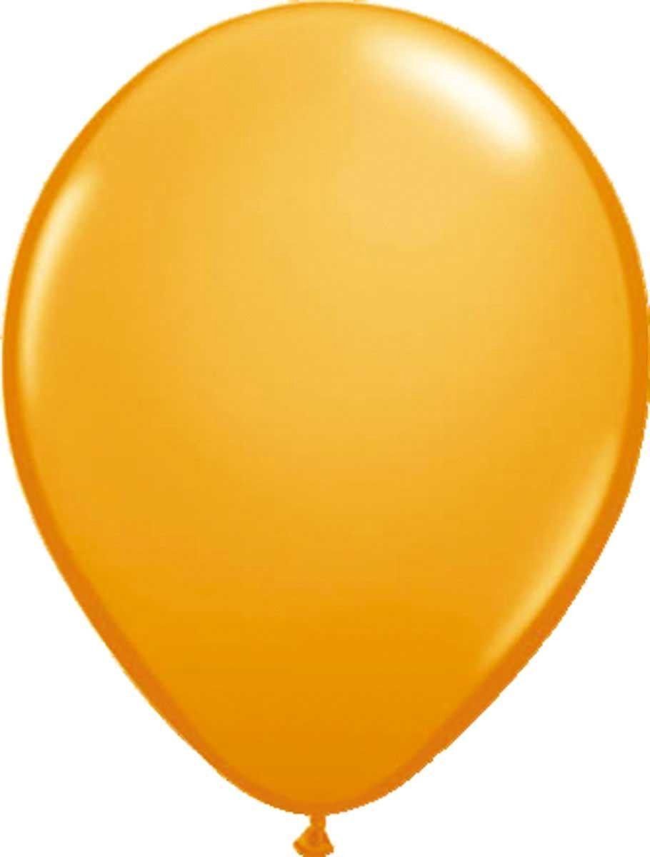 Folat Metallic Ballonnen - Oranje - 30cm - 8714572081146