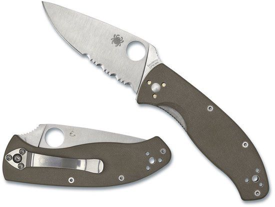 Spyderco Zakmes Tenacious Brown CPM M4 CE