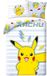 Pokémon Halantex Sp. z o.o. Pikachu Dekbedovertrek 140 x 200 cm - 65x65cm