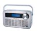 New Majestic DAB-843W Draagbare Digitale Radio - Zilver