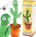 MARTOM Zingende, dansende cactus met LED-verlichting, een leuk speelgoed