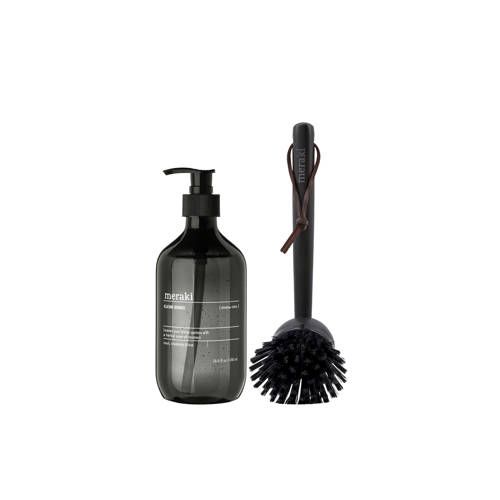 Meraki geschenkset Shadow Lake - afwasmiddel + borstel
