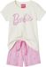 Vertbaudet Pyjama Barbie - meisjes - glanzend motief