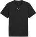 PUMA M TAD ESSENTIALS HEATHER CAT Tee Heren Sportshirt - Puma Black Heather