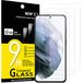 NEW'C 3 Pack, getemperd glas voor Samsung Galaxy S21 Plus / S21 + 5G (6.7), scherm beschermfolie - anti-kras - Air Bubble Free - ultra-bestendig (0,26mm HD Ultra Transparant) hardheid 9H glas