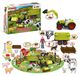 CRAZE Claas Adventskalender Kinder Spielzeug Adventskalender Junge mit Bauernhoffiguren und Traktor, 24 Überraschungen für Kinder ab 3 Jahren