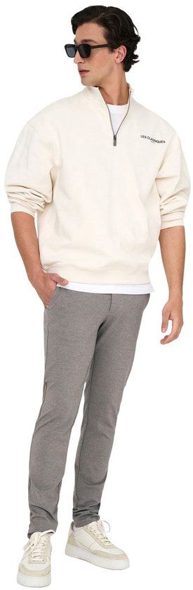 Only & Sons Heren Chino Broek slim Bruin 29W / 30L Volwassenen