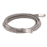 A-LAN KKS6SZA3.0 netwerkkabel Grijs 3 m Cat6 F/UTP (FTP)