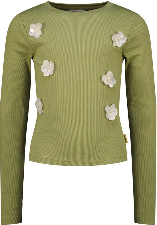 Vingino - Jantina - Meisjes - T-shirts - Sage green - Maat 152