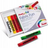 Pentel - Pastelkrijt voor Stoffen - 7 Kleuren