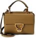 Coccinelle Leren schoudertas avondtas Arlettis Handbag Grainy Leather Seagrass kaki
