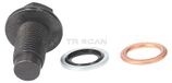TRISCAN Oil Sump Plug, for TOYOTA Yaris hatchback (_P9_)