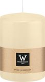 Wiedemann bougie/stompkaars groot - crème blanc - 15 x 10 cm - 113 heures de combustion