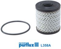 PURFLUX L358A oliefilter, verpakking van 1