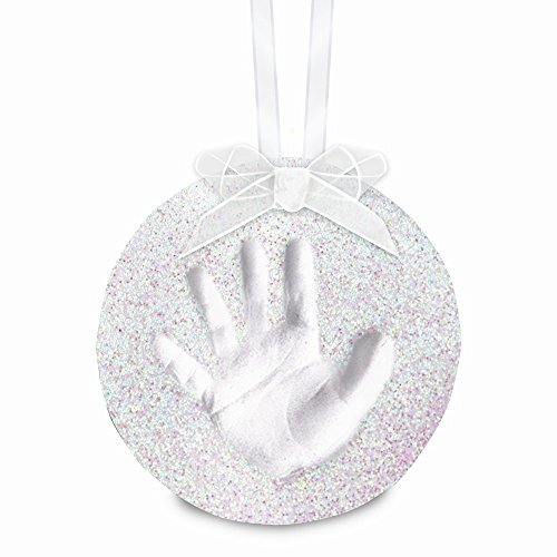 Pearhead Inc. Glitzerabdruck Ornament Rund