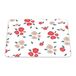 Bonamaison Rechthoekige muismat met digitale print, antislip onderkant, voor kantoor en thuis, 22 x 18 cm
