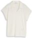 Tom Tailor - Polo femme - Taille M - Femmes - blanc - Lin/Polyester