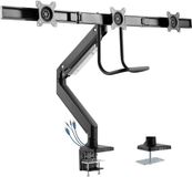 InLine Bureaubeugel voor 3 monitoren tot 27 inch