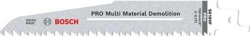 Bosch S 610 VF Heavy for Wood and Metal Sabre Saw Blade - 2 608 657 608