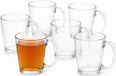 Secret de Gourmet Theeglas - 6 stuks - glas - 255 ml - met oor
