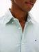 Tommy Hilfiger Heren Lange Mouwen Shirt XL Biologisch Katoen Groen