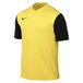 Nike Heren Short Sleeve Top M Nk Df Tiempo Prem Ii Jsy Ss, Tour Yellow/Zwart/Zwart, DH8035-719, XL