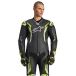 Alpinestars Combinaison En Cuir GP Tech V5 1 Pièce Noir Blanc Jaune Fluo, Taille: 46