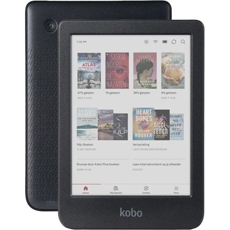 Rakuten Kobo Kobo Clara Colour - E-reader - 6 inch - 16GB - Zwart