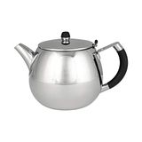 Grunwerg Café Stål Grandeur Dubbelwandige theepot met zeefinzet van 18/10 roestvrij staal, 0,6 l
