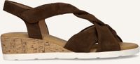 Gabor 761 Sandalen - Sleehak - Dames - Bruin - Maat 38,5
