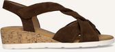 Gabor 761 Sandalen - Sleehak - Dames - Bruin - Maat 38,5