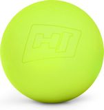 Hop-Sport Massagebal voor Hand, Voet, Rug - Fasciabal voor gerichte triggerpoint-massage van siliconen – 63 mm diameter HS-S063MB, limoen