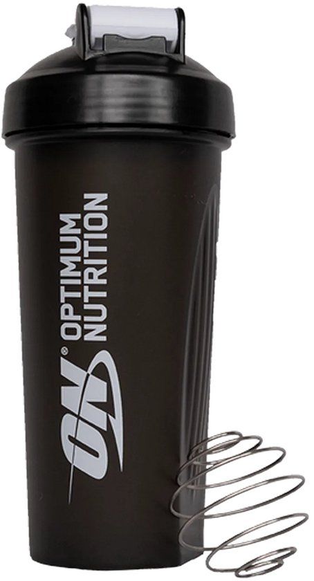 Optimum Nutrition ON Shaker Plus - Shakebeker 600ml - Zwart