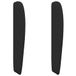 vidaXL - Hoofdbord - oor - Zwart - 80 x 23 x 6 cm - Stof