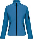 Kariban Dames softshell jas K400 - Aqua Blue - 4XL