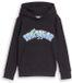 Tom Tailor Hoodie met logo-opdruk - Maat 128/134 - coal grey