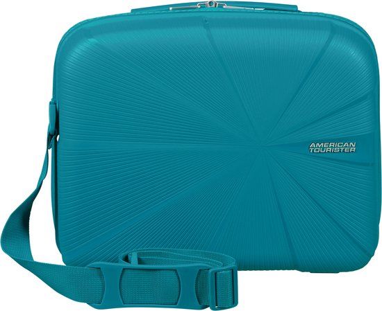 American Tourister Starvibe BC Beautycase met schouderriem - Verdigris - 14 l