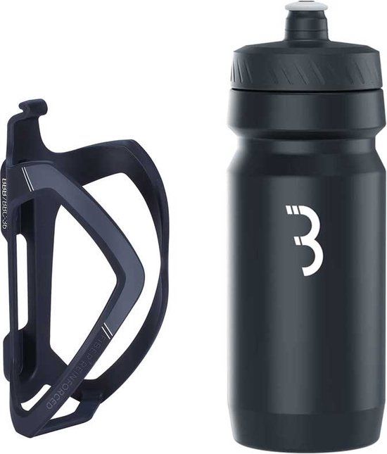 BBB Cycling FlexCage Bidonhouder met Bidon - Zwart
