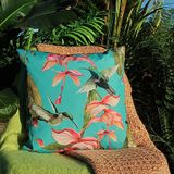 Evans Lichfield Hummingbird Outdoor Polyester Gevuld Kussen - Twin Pack