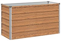Surélevé lit de jardin bois brun 100 x 40 x 55 cm