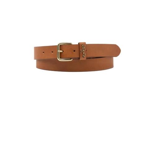 Levi's leren riem Calypso bruin