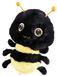 HEUNEC 325463 pluche dier, zwart/geel