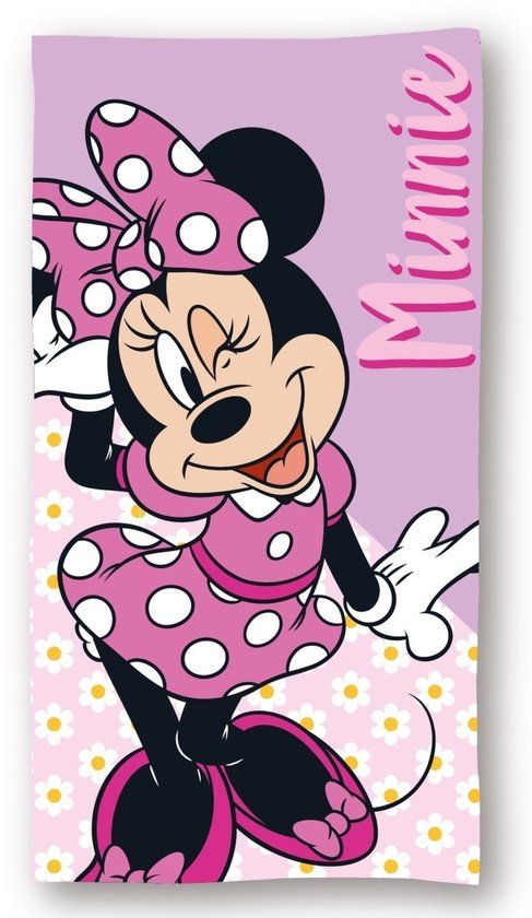 4KidsOnly Minnie Mouse Strandlaken Microvezel Multi Colour