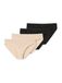 SCHIESSER Slip nude / zwart