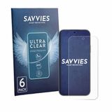 Savvies Screenprotector voor Huawei Nova 15 Max - Folie Beschermfolie transparant 6 Stuks