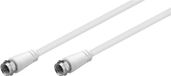 Goobay SAT Antenna Cable (Class A+, >95 dB), 3x Shielded 1 m