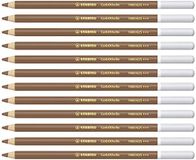 Stabilo Stabilo CarbOthello pastel potlood - 12 stuks - Oker Gebrand Donker