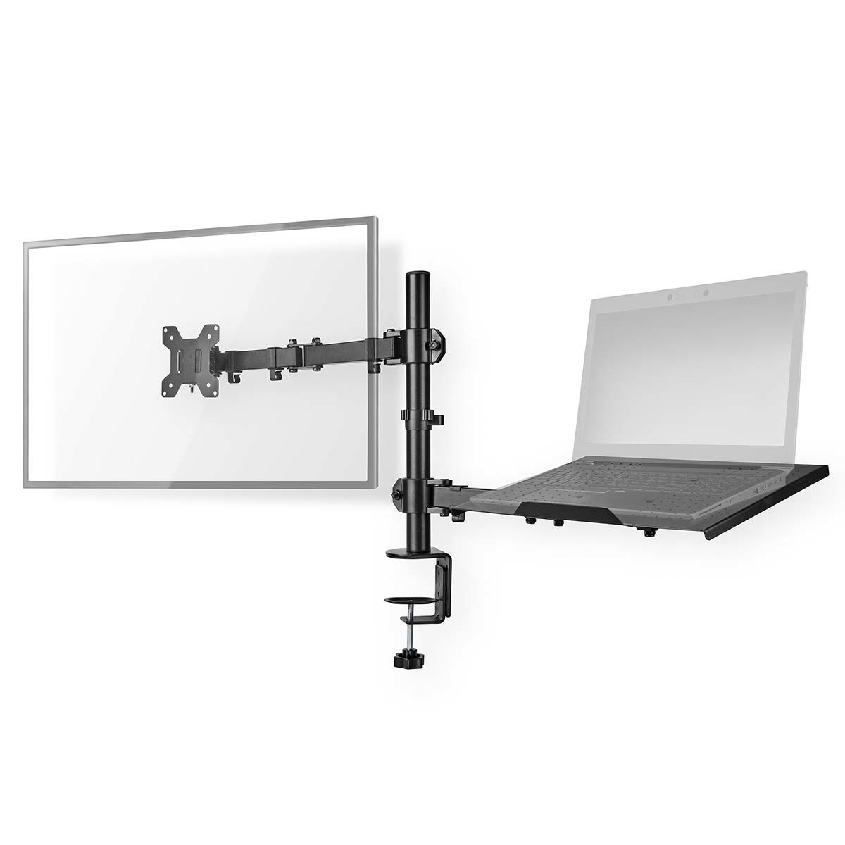 Nedis MMSISNB110BK Flat Panel Bureau Steun